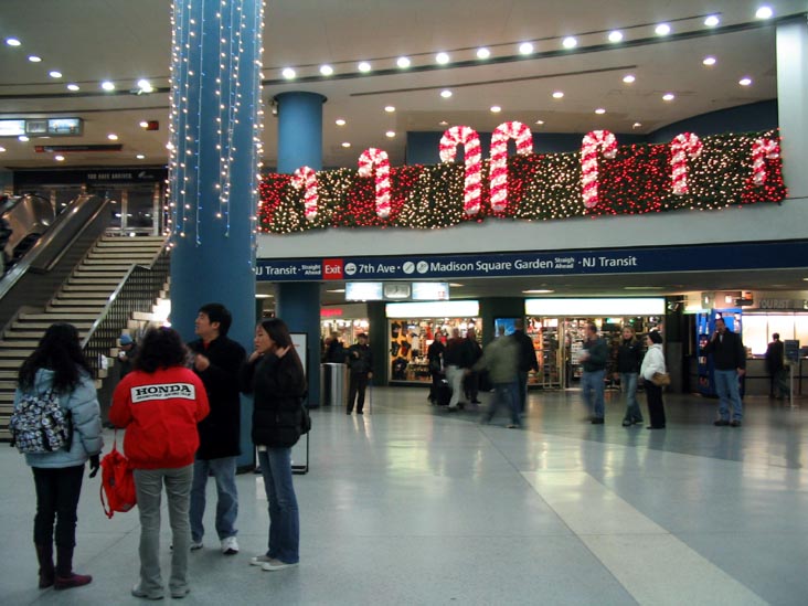 Penn Station, Midtown Manhattan, December 15, 2007