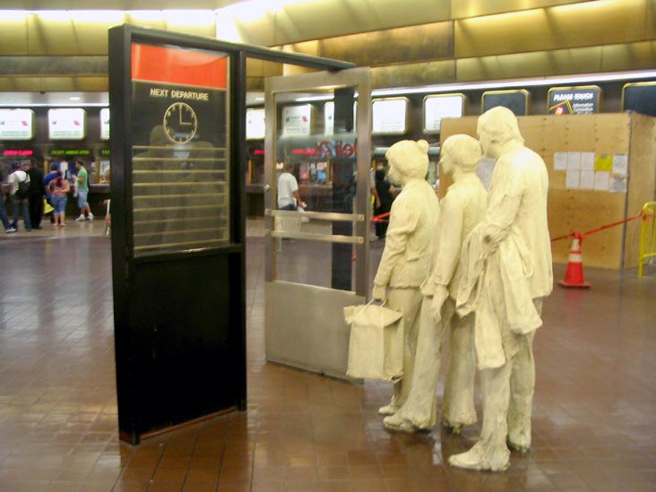 "The Commuters," Port Authority Bus Terminal, 625 Eighth Avenue, Midtown Manhattan