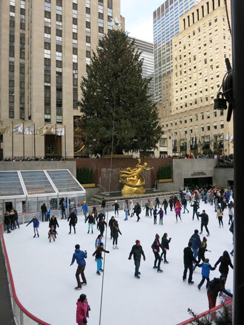 Christmas Tree, Rockefeller Center, Midtown Manhattan, December 29, 2014