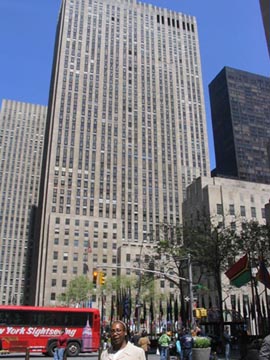International Building, Full View, Rockefeller Center, Midtown Manhattan