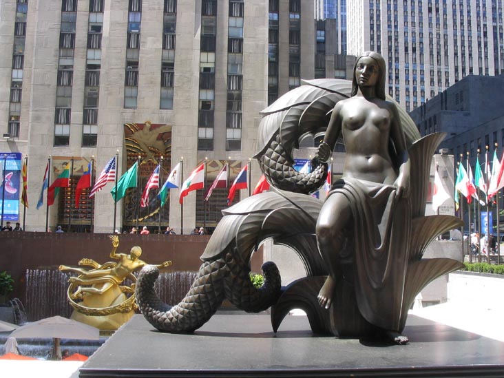 Manship Sculpture, Rockefeller Center, Midtown Manhattan