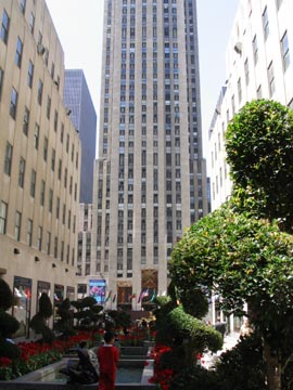 Promenade, Rockefeller Center, Midtown Manhattan