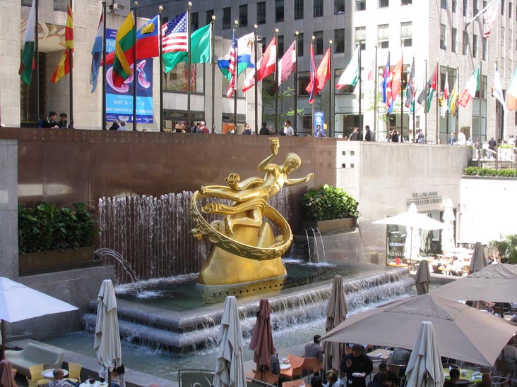 Prometheus, Rockefeller Center, Midtown Manhattan