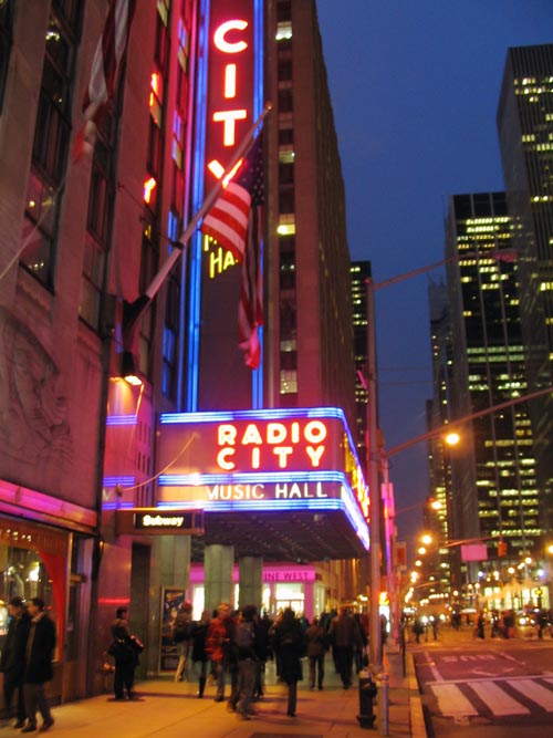 Radio City Music Hall, Rockefeller Center, Midtown Manhattan