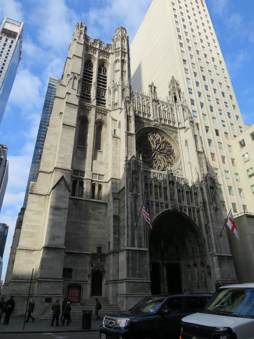 Saint Thomas Church, 1 West 53rd Street, Midtown Manhattan, January 15, 2014