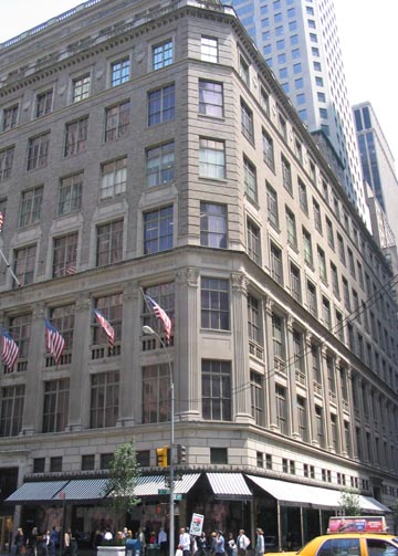 Saks Fifth Avenue, Fifth Avenue and 49th Street, NE Corner, Midtown Manhattan