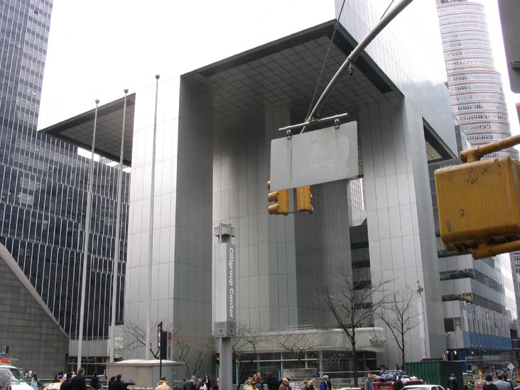 Citigroup Center from 53rd Street and Lexington Avenue, Midtown Manhattan