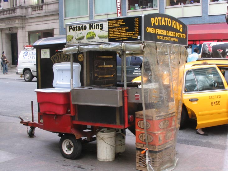 Potato King, East 54th Street and Madison Avenue, Midtown Manhattan