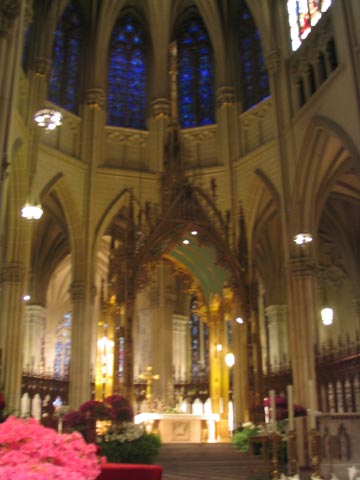 Altar, St. Patrick's Cathedral, Fifth Avenue Between 50th and 51st Streets, Midtown Manhattan