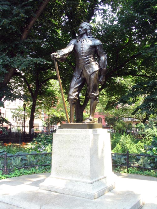 Peter Stuyvesant Statue, Stuyvesant Square, Midtown Manhattan