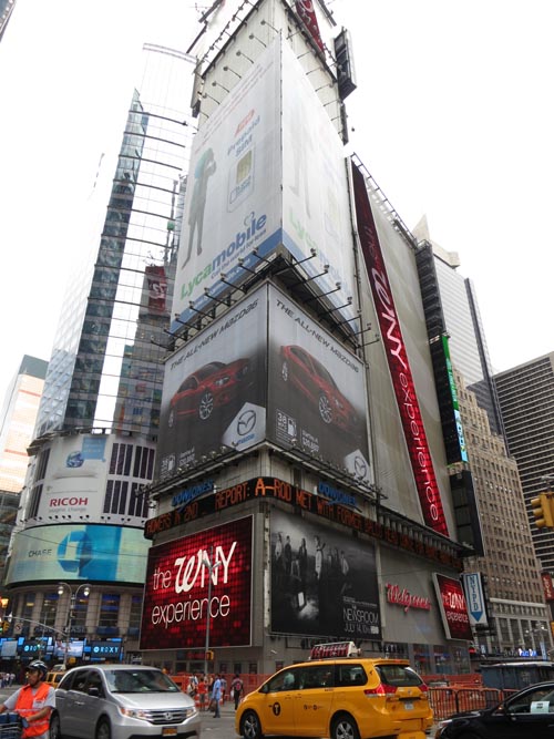 Times Square, Midtown Manhattan, August 12, 2013