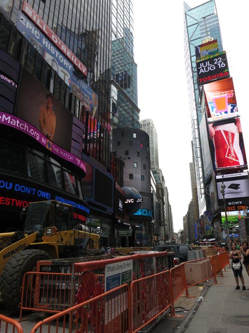 Times Square, Midtown Manhattan, August 12, 2013