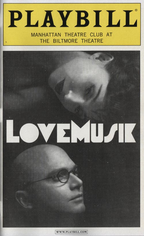 Love Musik Playbill