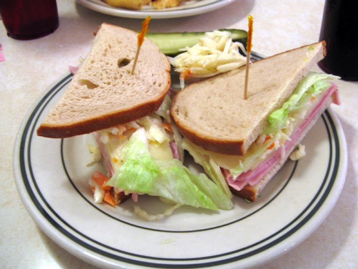 Sandwich, Cafe Edison, 228 West 47th Street, Times Square, Midtown Manhattan