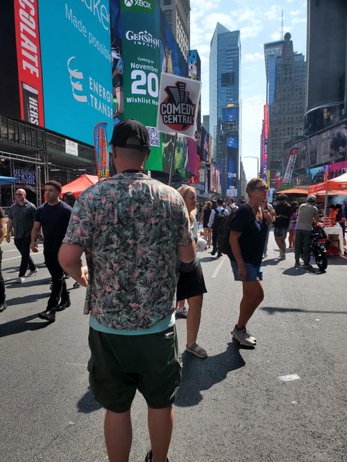Duffy Square, Times Square, Midtown Manhattan, August 24, 2024