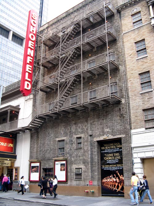 Schoenfeld Theatre, 236 West 45th Street, Times Square, Midtown Manhattan, May 8, 2008