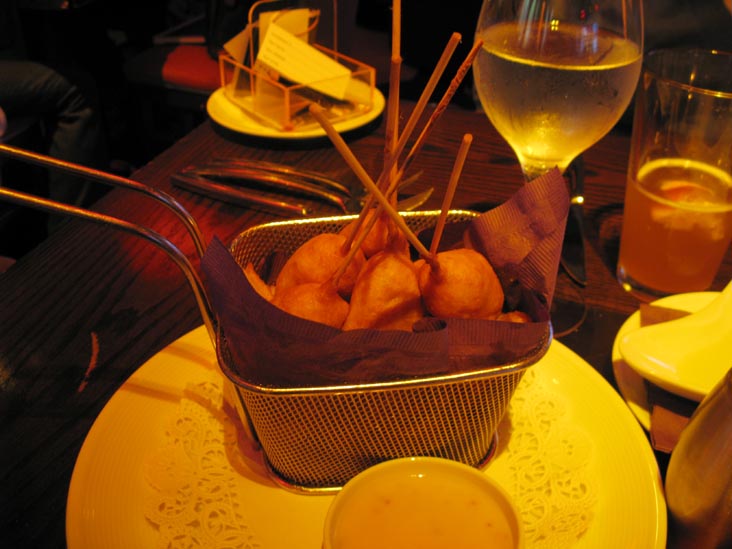 Mini Corn Dogs, Hawaiian Tropic Zone, 729 Seventh Avenue, Times Square, Midtown Manhattan