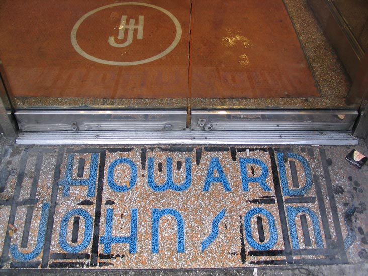 Howard Johnson's Entrance, 46th Street and Broadway, Times Square, Midtown Manhattan