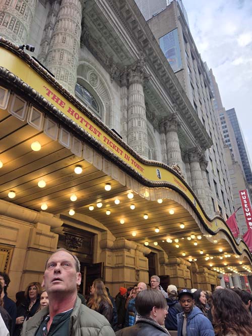 Lyceum Theatre, 149 West 45th Street, Midtown Manhattan, November 26, 2025
