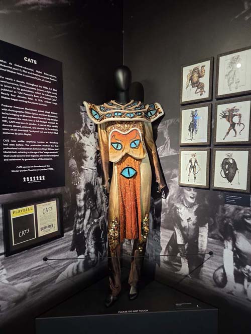 Cats Exhibit, The Museum of Broadway, Midtown Manhattan, November 26, 2025