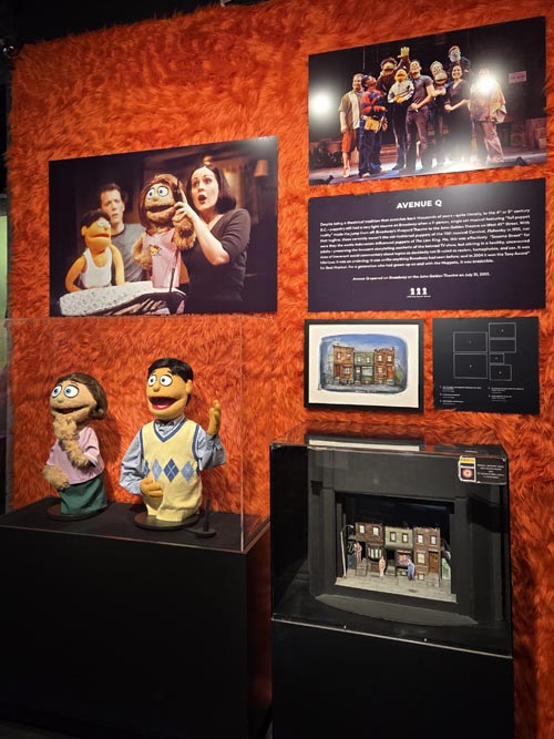 Avenue Q Exhibit, The Museum of Broadway, Midtown Manhattan, November 26, 2025