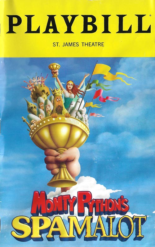 Spamalot Playbill