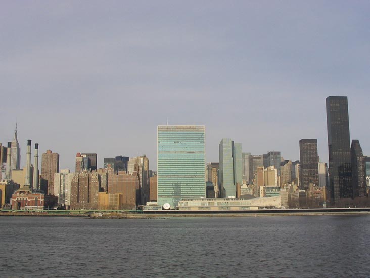 United Nations From Hunters Point, Queens