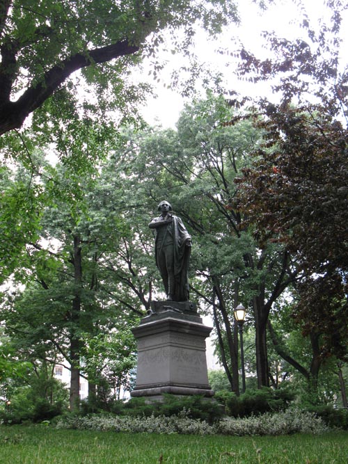 Marquis de Lafayette Statue, Union Square, Midtown Manhattan, June 13, 2010