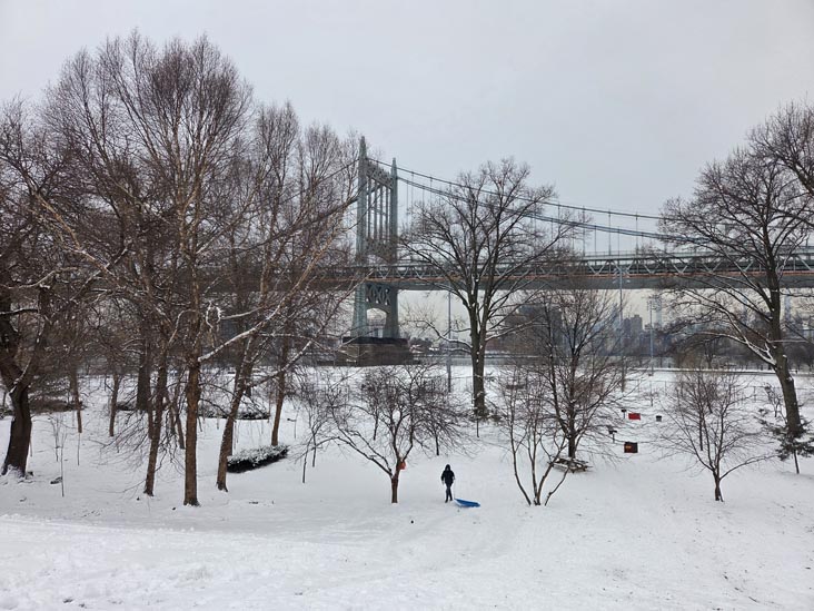 Hilltop Picnic Area, Randall's Island, December 28, 2025