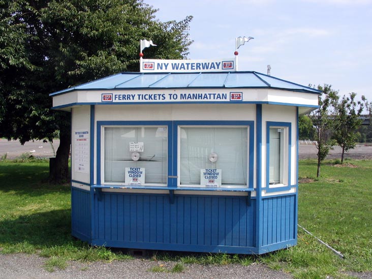 NY Waterway Ferry Ticket Booth, Randall's Island