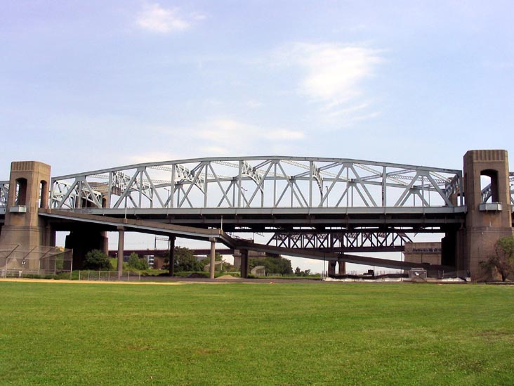 Triborough Bridge Bronx Span From Randall's Island, August 24, 2004