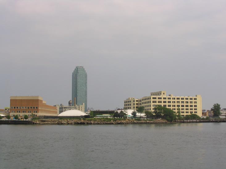 Long Island City Waterfront From Roosevelt Island, June 16, 2004