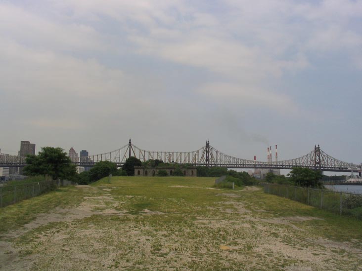 Southern Tip of Roosevelt Island Looking North, June 16, 2004