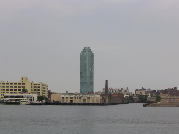 Citibank Building and Anable Basin From Roosevelt Island, June 16, 2004