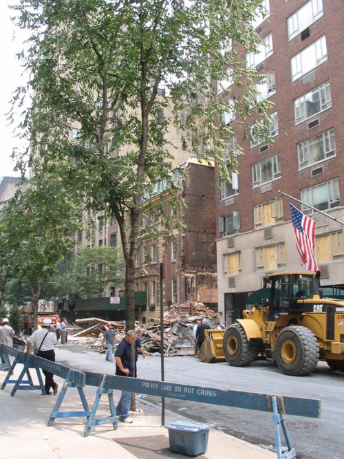 34 East 62nd Street Remnants From Madison Avenue and 62nd Street, Upper East Side Manhattan, July 11, 2006
