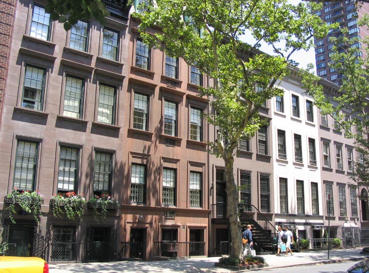 61st Street Between Second and Third Avenues, Treadwell Farm Historic District, Upper East Side, Manhattan