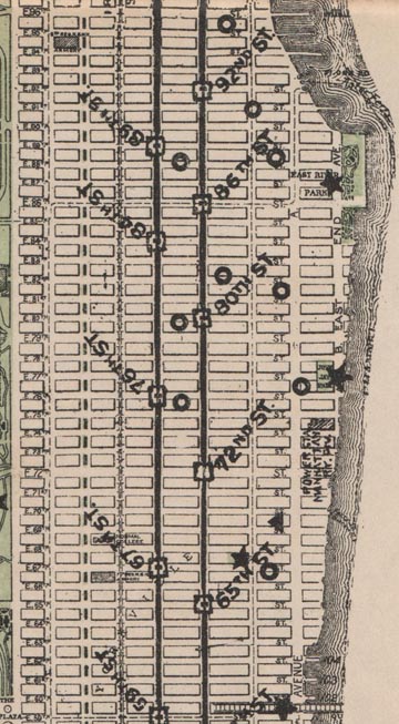 1915 Map of Manhattan