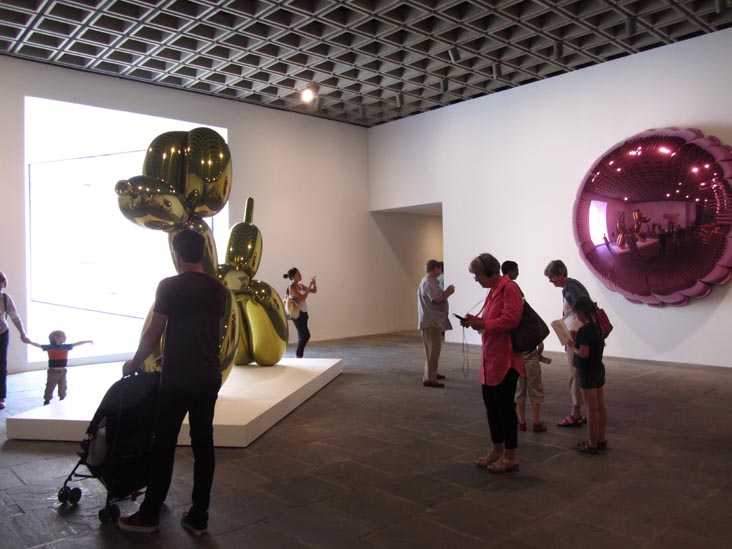 Jeff Koons: A Retrospective, Whitney Museum of American Art, 945 Madison Avenue at 75th Street, Upper East Side, Manhattan, July 17, 2014
