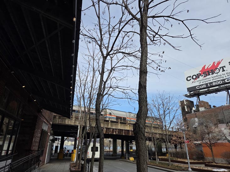 125th Street at Henry Hudson Parkway, Manhattanville, Manhattan, January 23, 2026