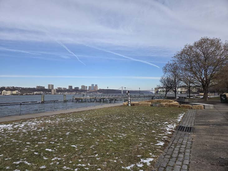West Harlem Piers, Marginal Street at 125th Street, Manhattanville, Manhattan, January 23, 2026