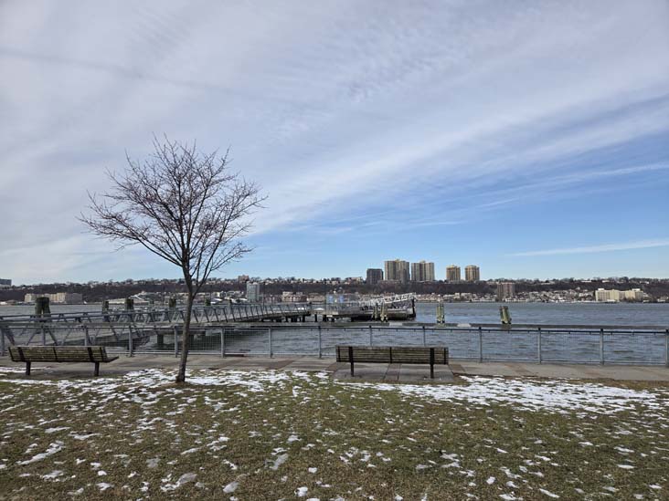 West Harlem Piers, Marginal Street at 125th Street, Manhattanville, Manhattan, January 23, 2026
