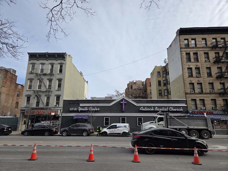 North Side of 125th Street Between Broadway and Amsterdam Avenue, Harlem, Manhattan, January 23, 2026