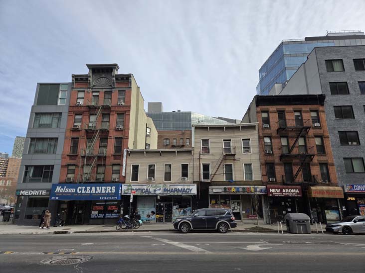 North Side of 125th Street Between Amsterdam Avenue and Morningside Avenue, Harlem, Manhattan, January 23, 2026