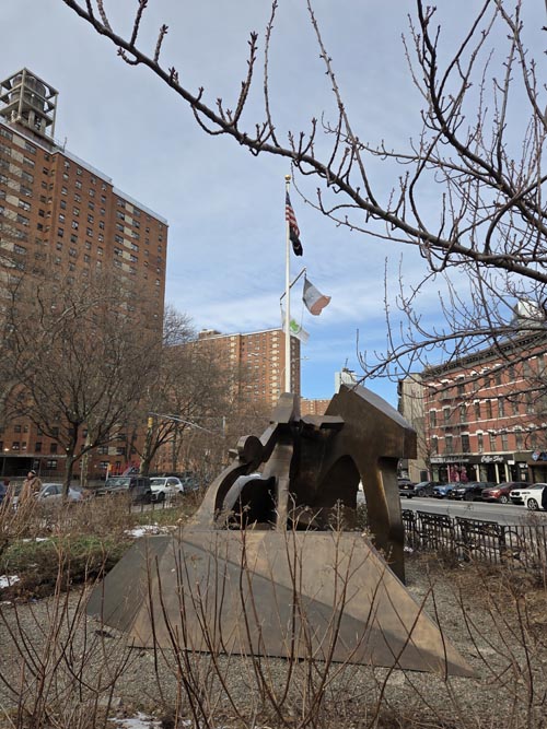 Harlem Hybrid, Roosevelt Triangle, 125th Street at Morningside Avenue, Harlem, Manhattan, January 23, 2026