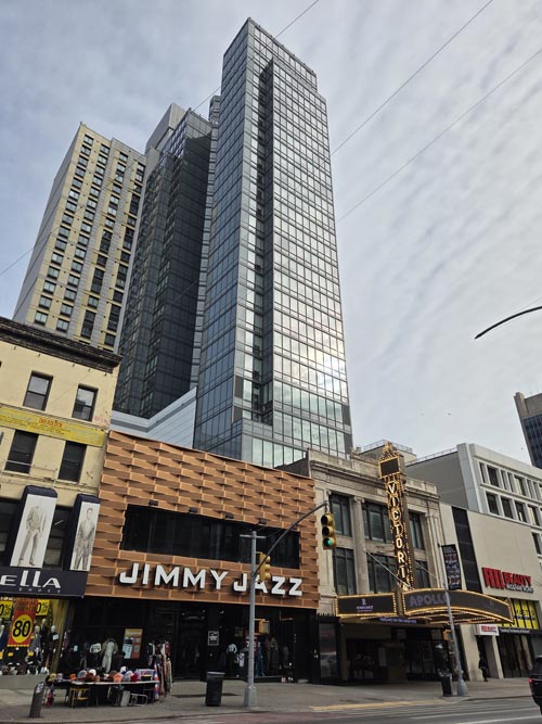 North Side of 125th Street Between Frederick Douglass Boulevard and Adam Clayton Powell, Jr. Boulevard, Harlem, Manhattan, January 23, 2026