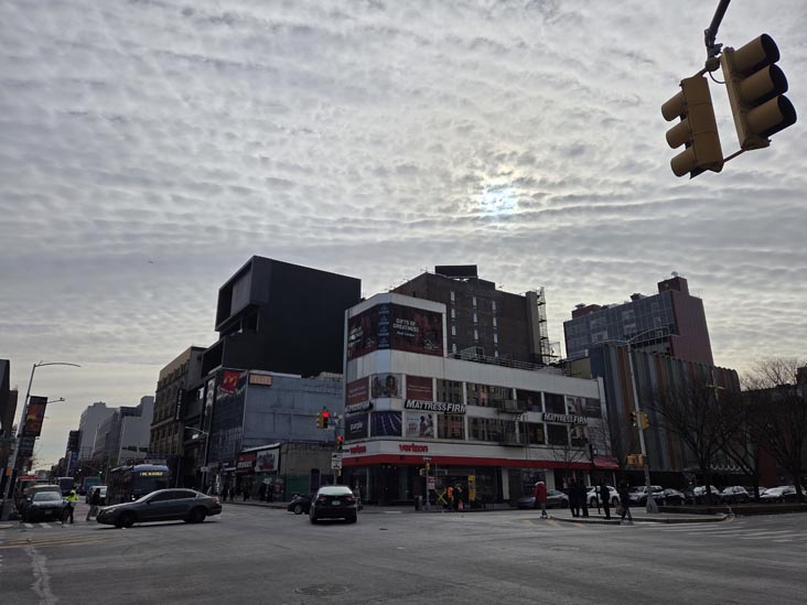 125th Street and Adam Clayton Powell, Jr. Boulevard, SE Corner, Harlem, Manhattan, January 23, 2026