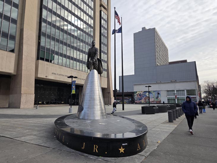 125th Street and Adam Clayton Powell, Jr. Boulevard, NE Corner, Harlem, Manhattan, January 23, 2026