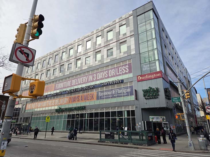 125th Street and Malcolm X Boulevard, SW Corner, Harlem, Manhattan, January 23, 2026