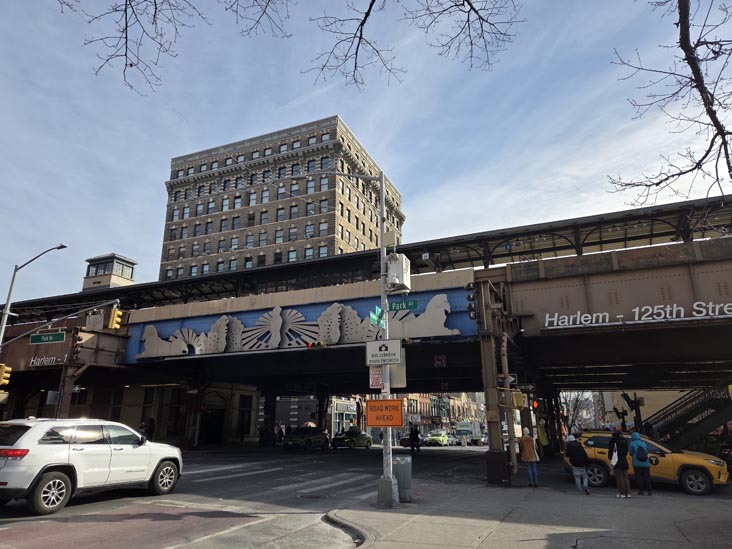 Metro-North Tracks and Harlem-125th Street Station, 125th Street at Park Avenue, East Harlem, Manhattan, January 23, 2026