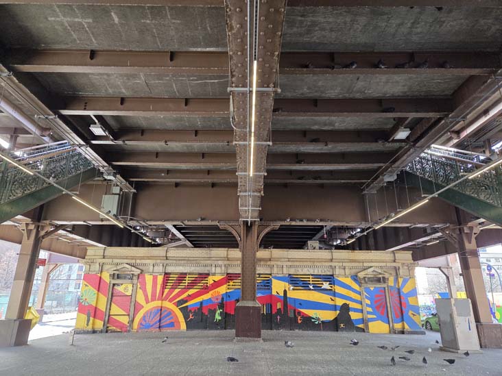 Uptown Grand Central Plaza, 125th Street at Park Avenue, East Harlem, Manhattan, January 23, 2026